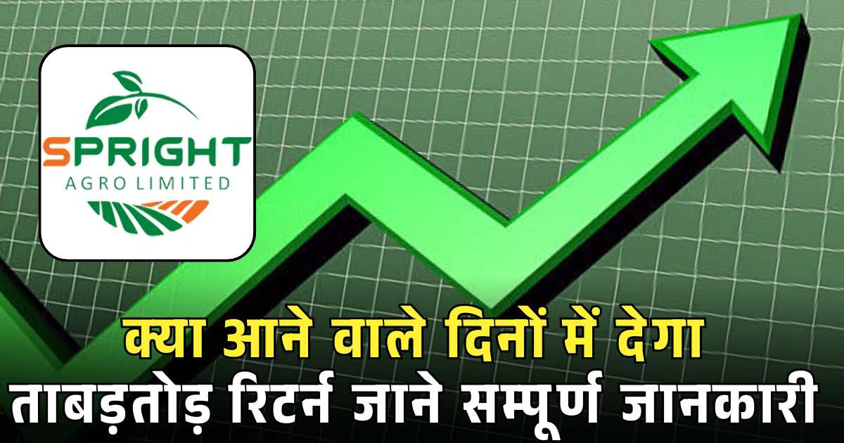 Spright Agro Share Price Target 2030